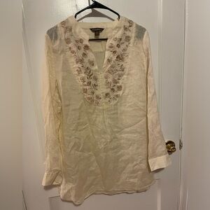 Tommy Bahama long sleeved beach cover up